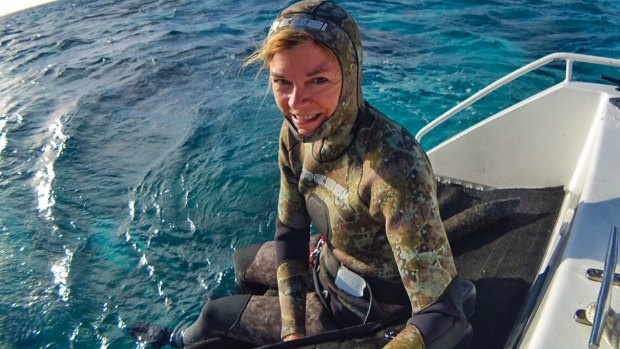 Wendy Morris, campaigner for the Great Barrier Reef.