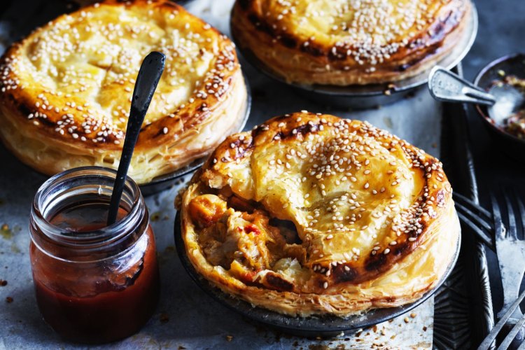 Love your leftovers: Dan Lepard's pepperpot pork pies.