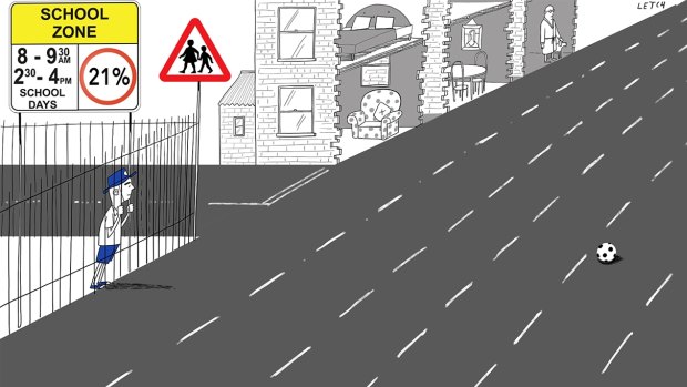 There may be more than one road to making life better in NSW. Illustration: Simon Letch