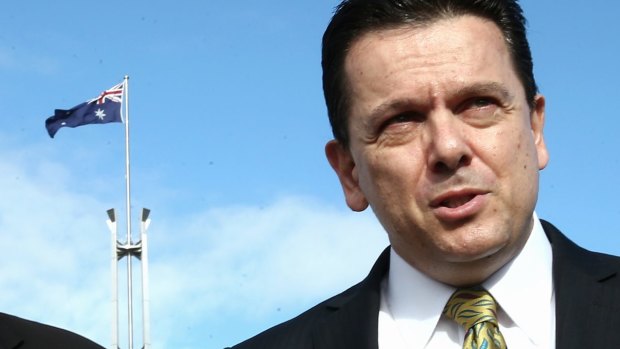 John Madigan and Nick Xenophon are backing a Senate inquiry into political donations. 