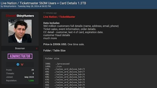 Ticketek cyber hack: Customer data exposed