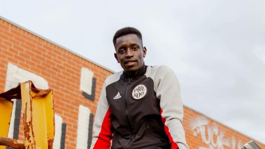 Australian 800 metre runner Peter Bol. 