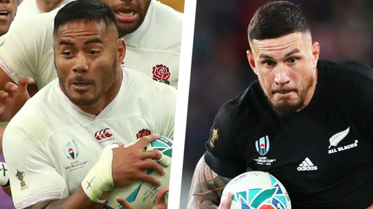 Manu Tuilagi and Sonny Bill Williams.
