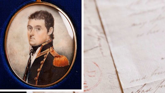 Matthew Flinders’ love letters are on display at the State Library of NSW.