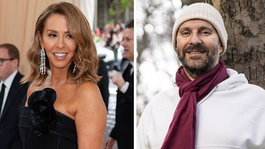 Heloise Pratt and her former husband Alex Waislitz