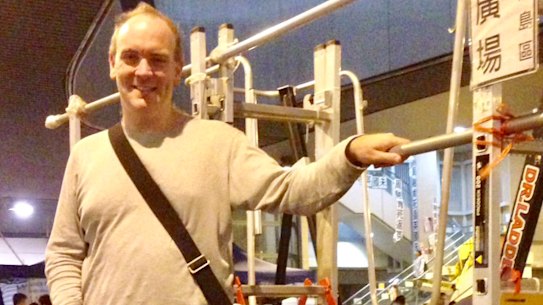 Antony Dapiran, author and long-time resident of Hong Kong. Pictured in 2017.