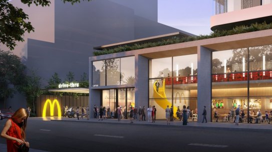 McDonald’s wants to build a residential tower on the site of its  outlet in the Parramatta CBD.