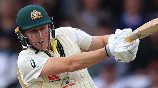 Marnus Labuschagne was a bright light for Australia at Headingley in the first innings.