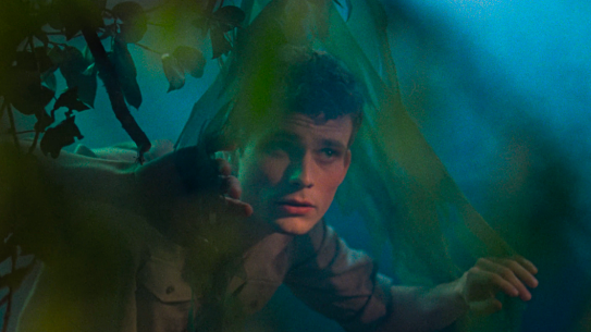 Sebastien Kapps stars in Peter Strickland’s short film Blank Narcissus (Passion of the Swamp).