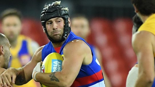 Caleb Daniel wears a helmet and says he'd support teammates doing the same. 