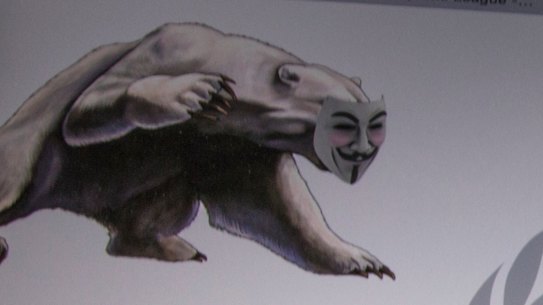 A screenshot of the Fancy Bears website fancybear.net, one of Russia’s most feared hacking outfits. 