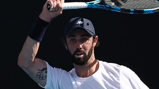 Jordan Thompson in action.