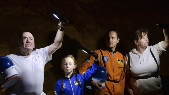 Voyagers at La Mama owes a debt to Sondheim.