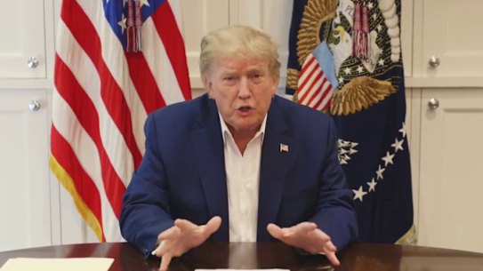 US President Donald Trump has spoken from hospital for the first time since being diagnosed with coronavirus. Trump issued a 4 minute video from hospital in which he said he was feeling "much better now", although it is unclear when the video was filmed. 