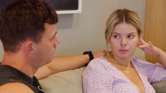 Olivia Frazer has been criticised for her decision to share a nude image of fellow MAFS bride Domenica Calarco with the rest of the group.