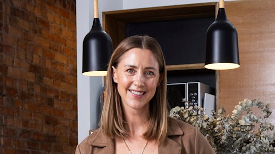 Georgina Tankcock is selling her renovated property in Seddon to look for a bigger family house in Yarraville.
