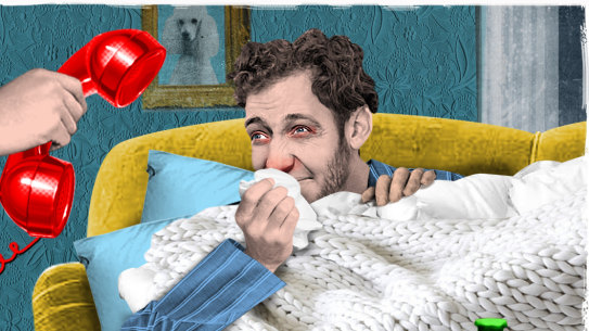 Your boss cannot force you to work when you’re sick.