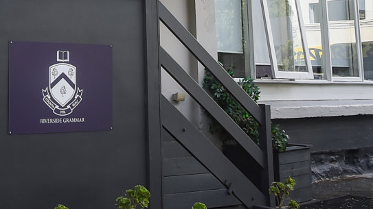 Riverside Grammar School in Hawthorn.