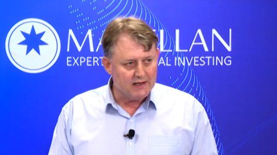 Magellan co-founder Chris Mackay has taking over portfolio duties in the absence of Hamish Douglass.