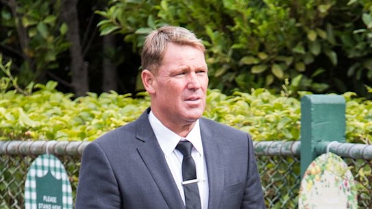 Shane Warne says he went to hospital as a precaution.