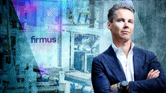 Firmus chief executive Oliver Curtis was on the cusp of running a publicly traded Australian company.