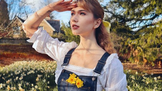 UK-based Cottagecore influencer Abigail Janine.