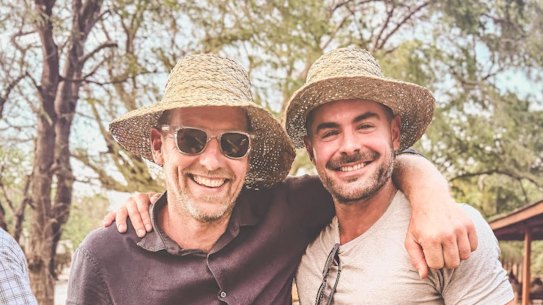 Actor Zac Efron (R) has engaged environmental activist Joost Bakker to design his off-grid home.
