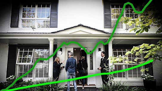 Property prices rose faster than wages.