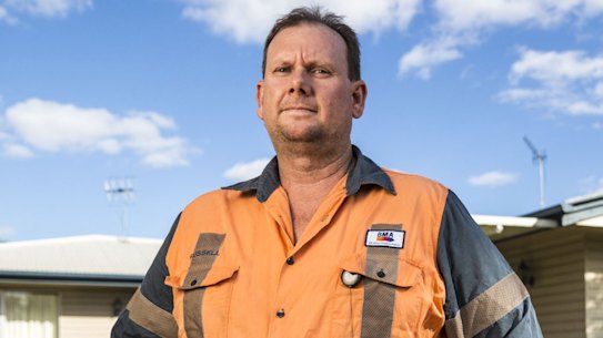 Coal miner Russell Robertson is Labor's candidate in the Queensland seat of Capricornica.