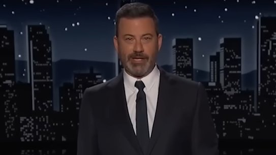Talk show host Jimmy Kimmel thinks US late-night talk shows may be dying.