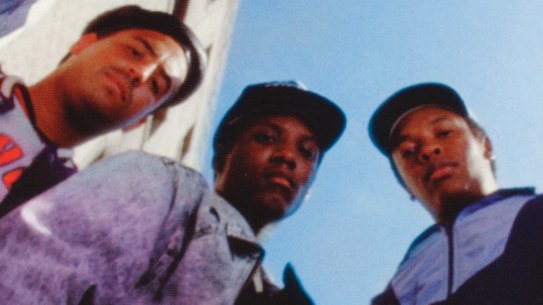  NWA’s record Straight Outta Compton.