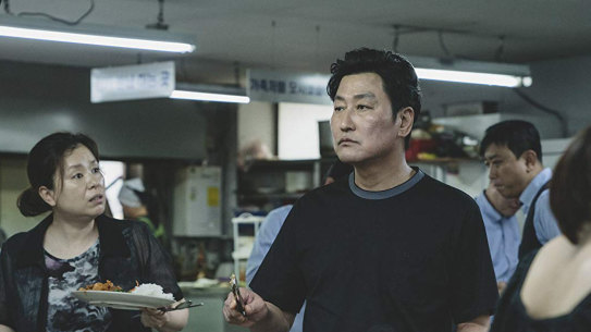 Globe best director likely to go to Bong Joon Ho for Parasite, starring Jang Hye-jin and Song Kang-ho.