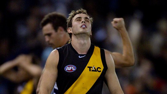 Former Richmond player Ty Zantuck.