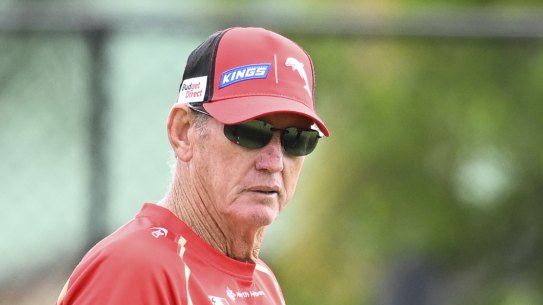 Dolphins coach Wayne Bennett.