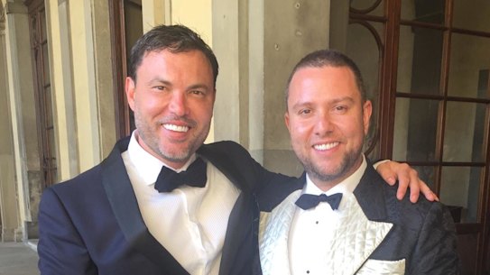 Falling out: Ben Scott and James Kennedy, the creators of Luxe Listings.