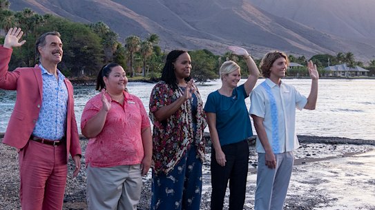 Mike White’s razor-sharp comedy The White Lotus is set on a luxury island where a boat load of well-to-do guests soon face an uncomfortable reckoning.