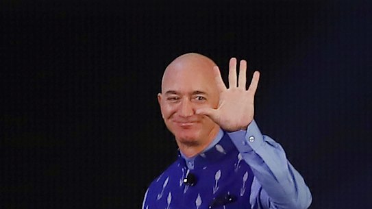 Amazon founder Jeff Bezos ended Monday some $18.5 billion richer. 