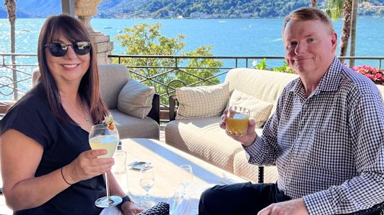 Craig Costello said he and his wife Sylvia were able to save towards more holidays.