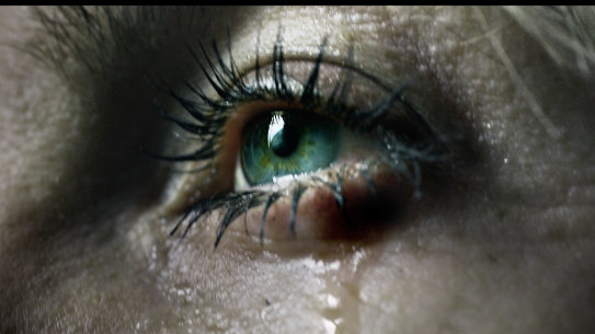 Woman with depression