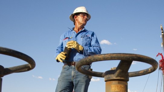 The oil crash is forcing gas giants to shelve new projects around the country but Santos says it will invest in Narrabri 'as soon as possible'