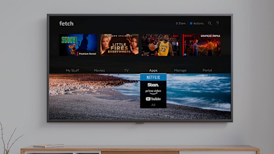 Fetch TV's latest update has added a universal search function.