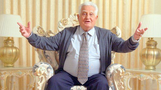 Furniture salesman Franco Cozzo is the subject of a documentary being made by young filmmaker Madeleine Martiniello.