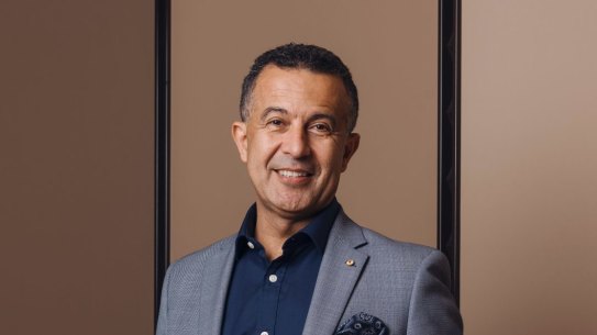 Former SBS boss Michael Ebeid said it was much more important to have diversity on screen than in back room.