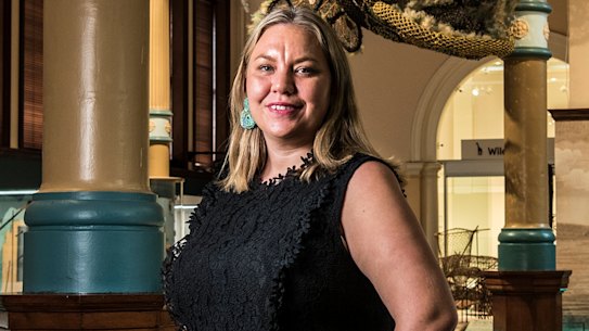 Australian Museum’s first Indigenous director Laura McBride.
