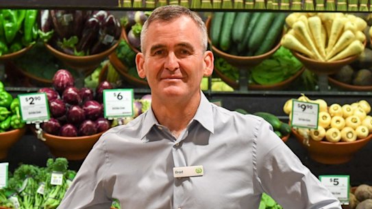 Woolworths CEO Brad Banducci has invested heavily to deliver higher sales growth. 