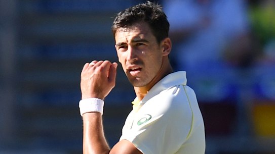 Mitchell Starc has been below his best this summer.
