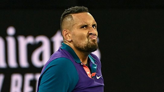 Nick Kyrgios was not happy after being compared to Bernard Tomic.