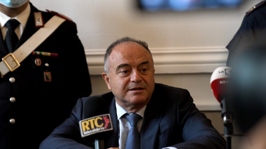 Chief Prosecutor Nicola Gratteri, the man described as taking on some of Italy’s most powerful mafia figures and a ‘dead man walking.’ 