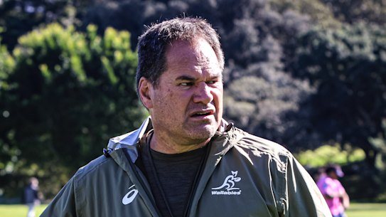 Wallabies coach Dave Rennie.