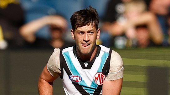 Farewell season: Port Adelaide star Zak Butters may have already made a call on his future.